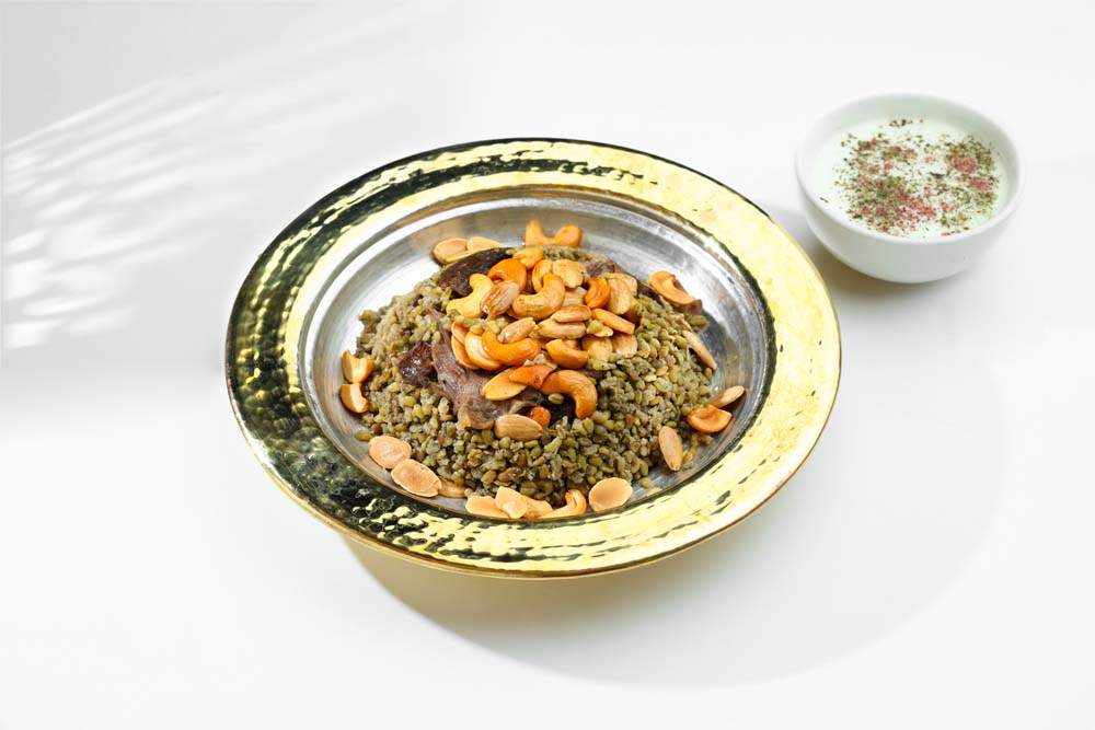 فريكة مع الموزات